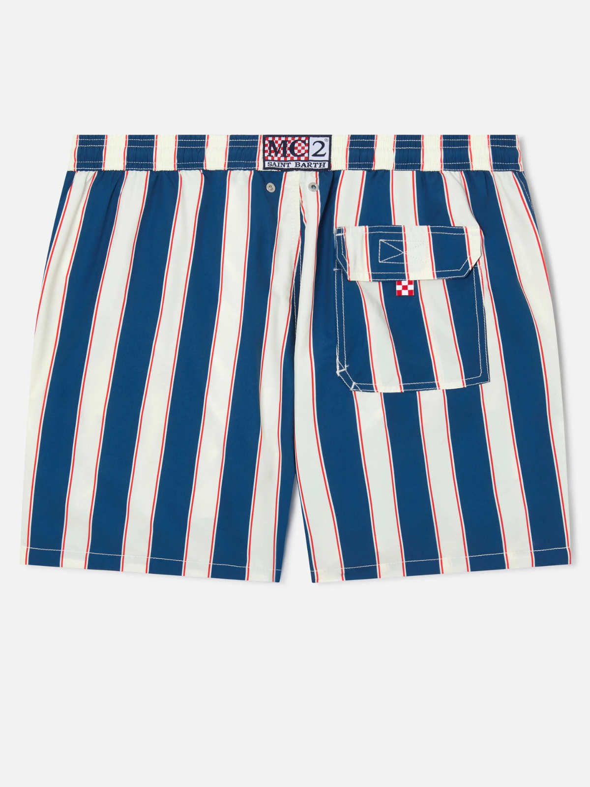 COSTUME MARE RIGATO BLU E BIANCO