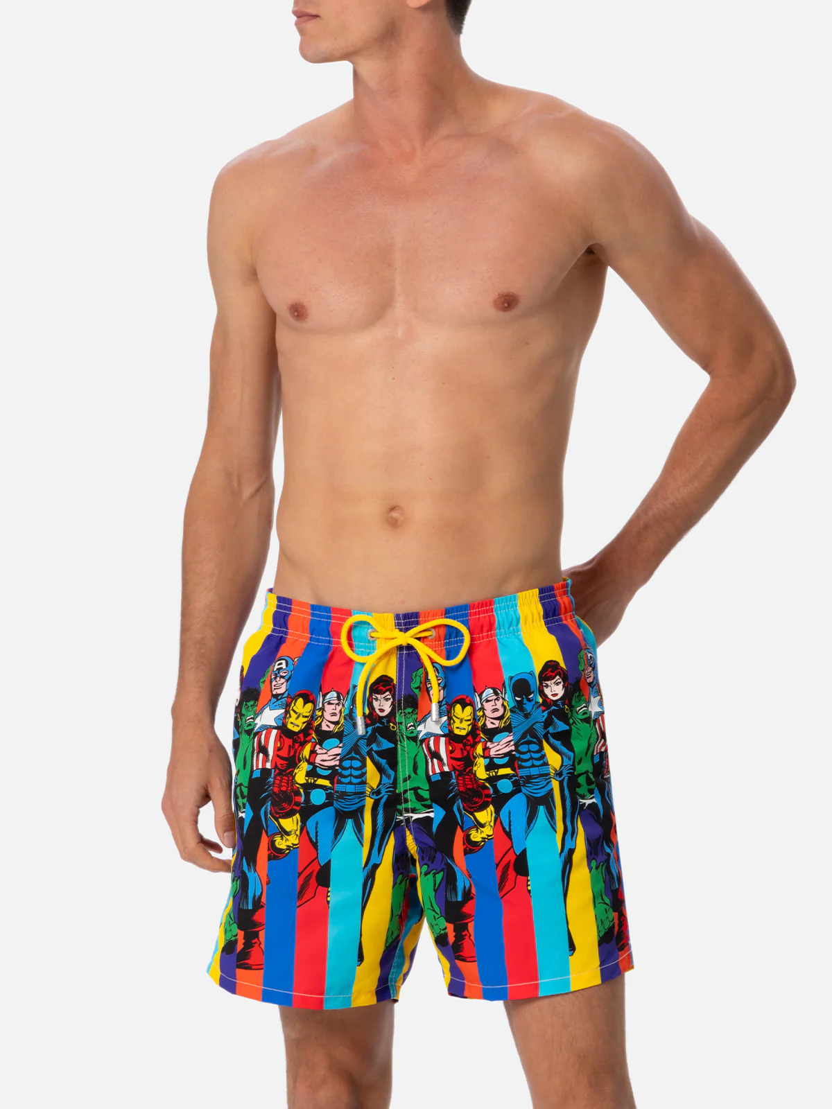 COSTUME MARE CON STAMPA SUPEREROI