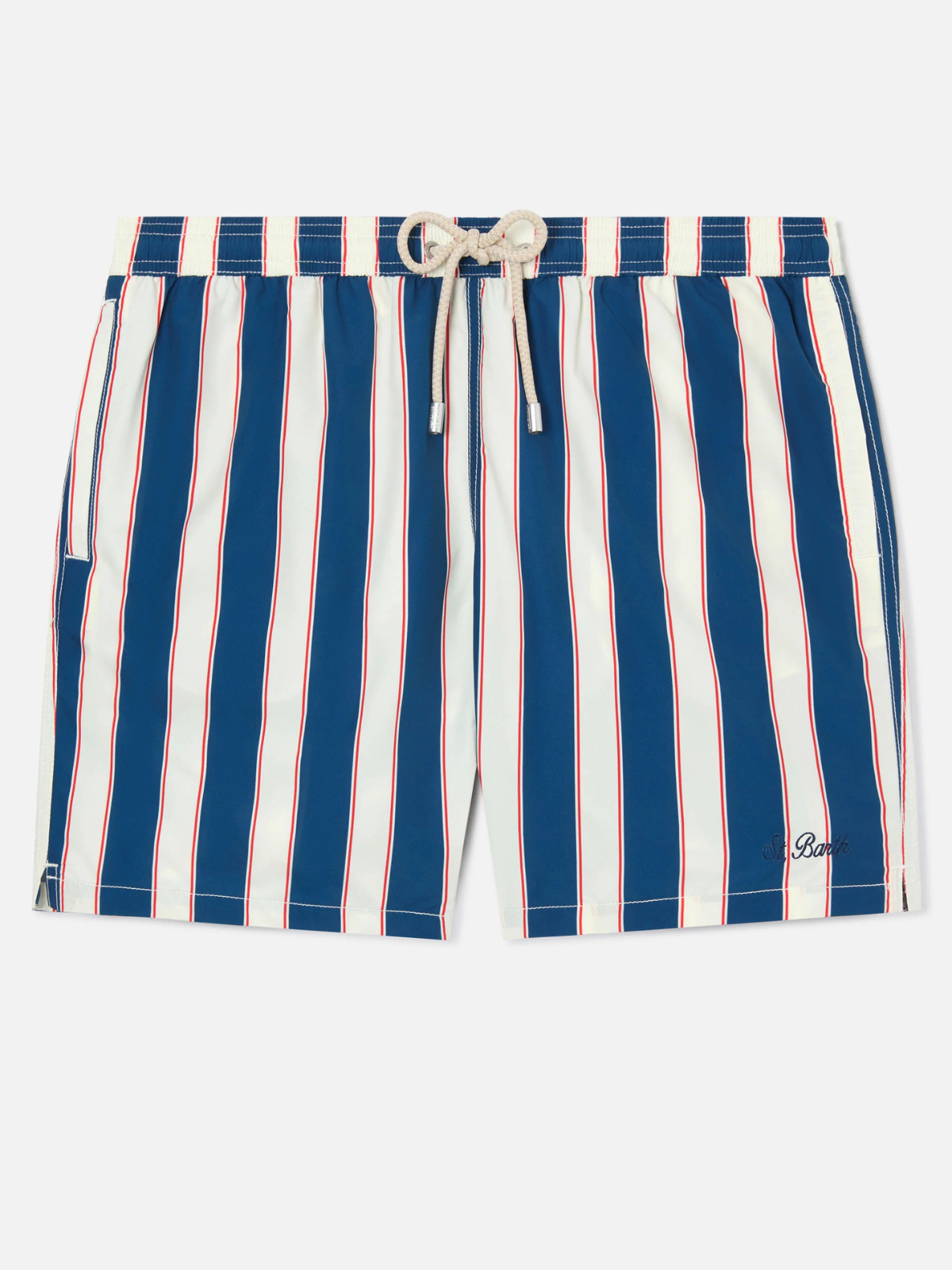 COSTUME MARE RIGATO BLU E BIANCO