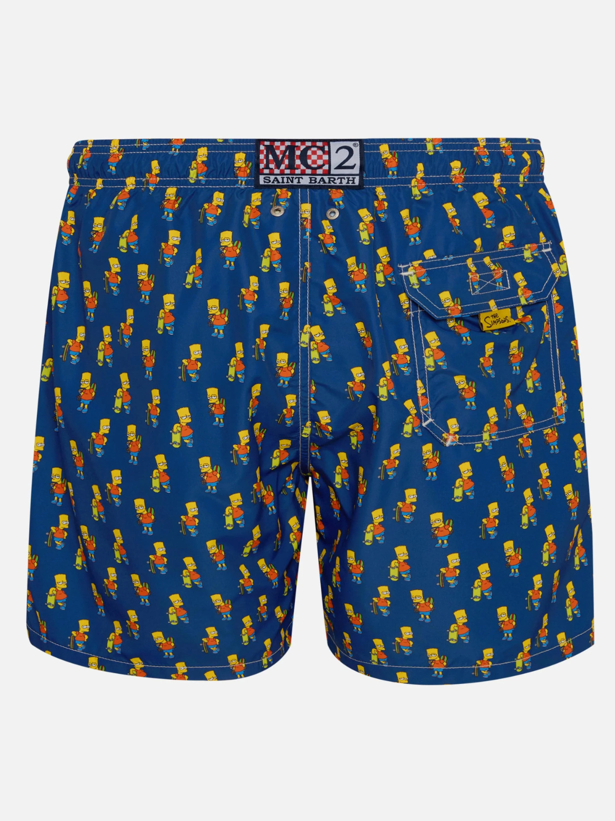 COSTUME MARE BLU STAMPA SKATEBOARD